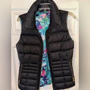 Lily Pulitzer Puffer Vest 🖤🌸